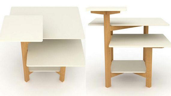 Cool Toldo Table Provides You Extra Storage 